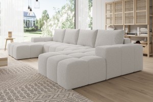 Narożnik jasnoszary w kształcie litery U CENTO