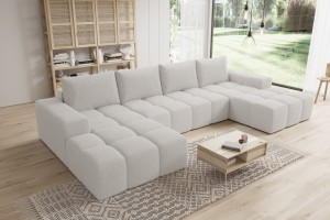 Narożnik jasnoszary w kształcie litery U CENTO