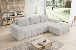 Narożnik jasnoszary w kształcie litery L CENTO