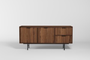 Komoda 2d2s EDSON w kolorze orzech