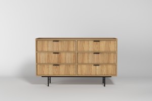 Komoda 6s EDSON w kolorze hikora