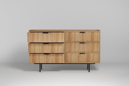 Komoda 6s EDSON w kolorze hikora 2