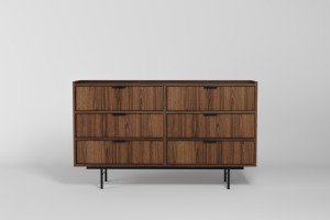 Komoda 6s EDSON w kolorze orzech