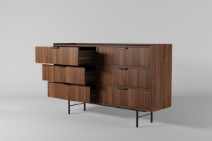 Komoda 6s EDSON w kolorze orzech