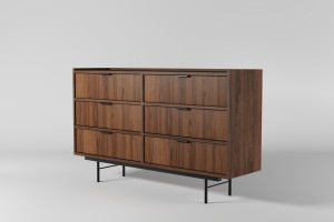 Komoda 6s EDSON w kolorze orzech