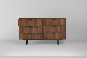 Komoda 6s EDSON w kolorze orzech