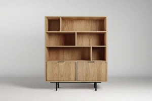 Zestaw EDSON hiroka - komoda 6s, regał i RTV 200