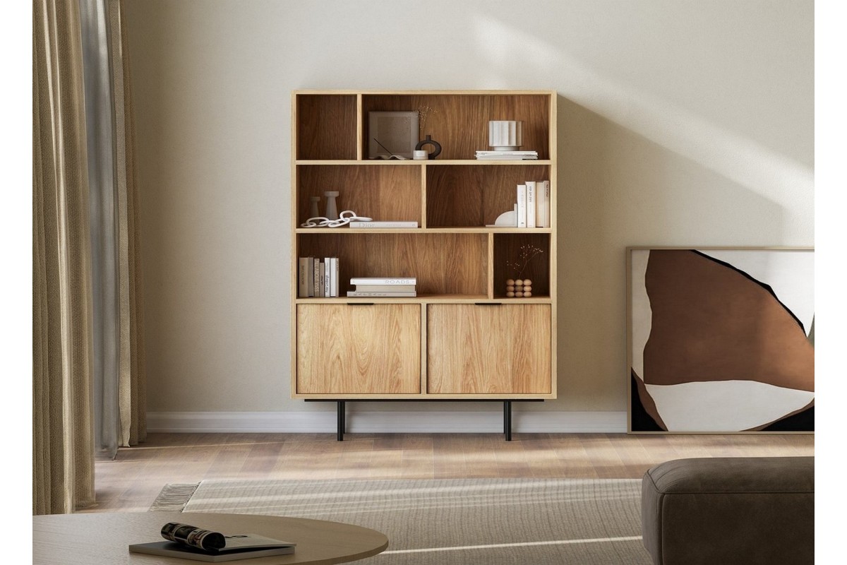 Regał EDSON w kolorze hiroka