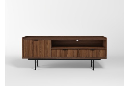 Szafka RTV 150 EDSON w kolorze orzech 2