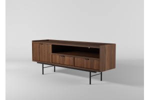 Szafka RTV 150 EDSON w kolorze orzech