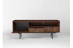 Szafka RTV 150 EDSON w kolorze orzech