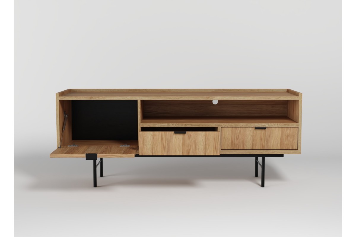 Szafka RTV 150 EDSON w kolorze hiroka