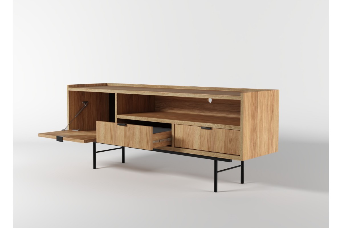 Szafka RTV 150 EDSON w kolorze hiroka