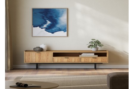 Szafka RTV 150 EDSON w kolorze hiroka