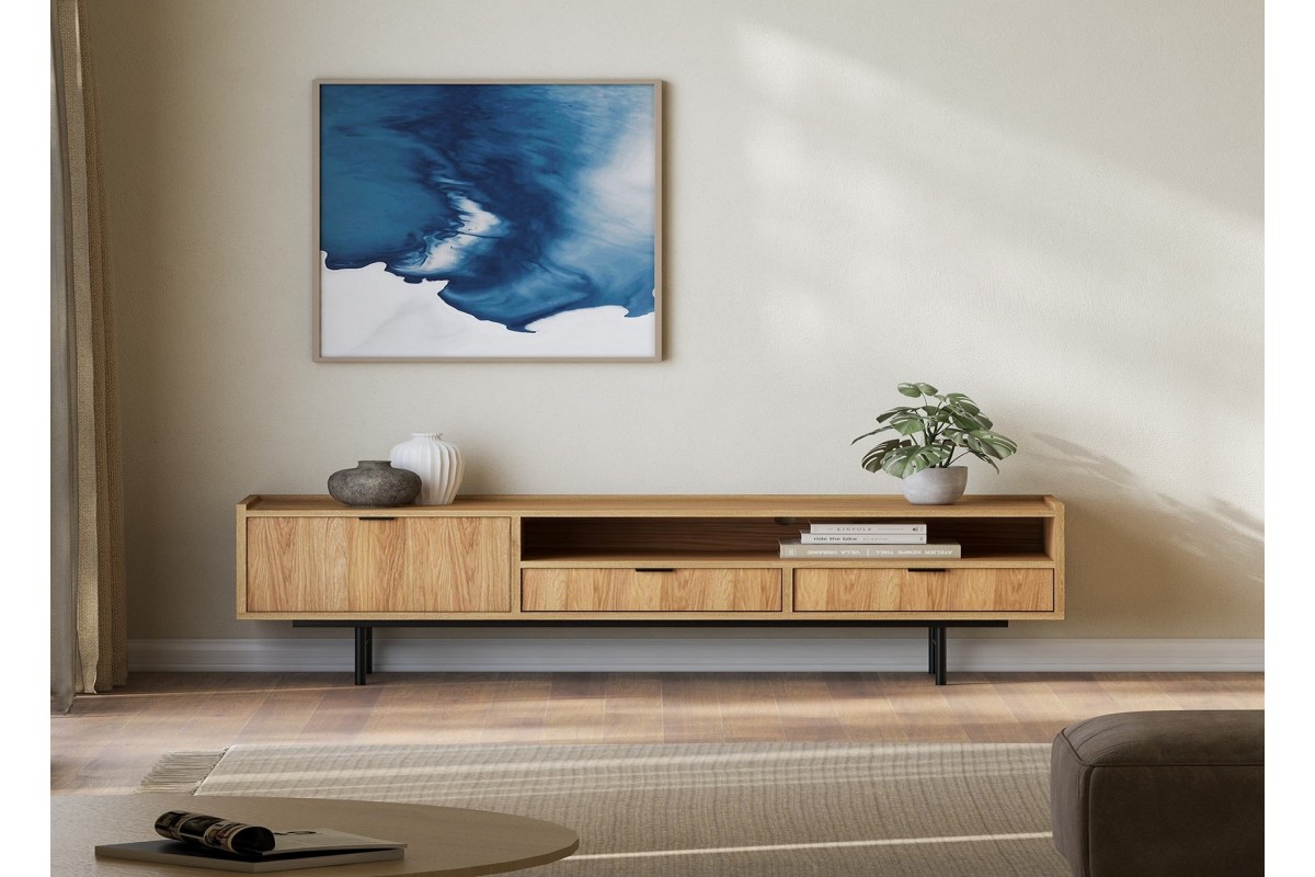 Szafka RTV 150 EDSON w kolorze hiroka