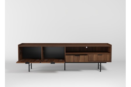 Szafka RTV 200 EDSON w kolorze orzech 2