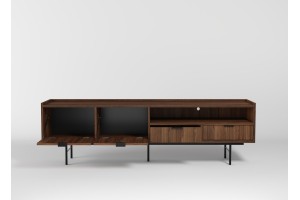 Szafka RTV 200 EDSON w kolorze orzech