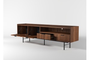 Szafka RTV 200 EDSON w kolorze orzech