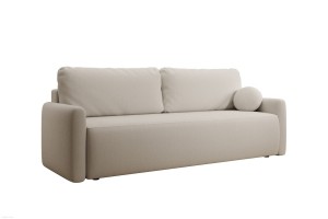 Sofa beżowa z funkcją spania Pisilli