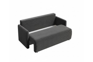 Sofa ciemnoszara z funkcją spania Pisilli