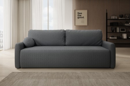 Sofa ciemnoszara z funkcją spania Pisilli 2