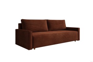 Sofa bordowa z funkcją spania Veluto