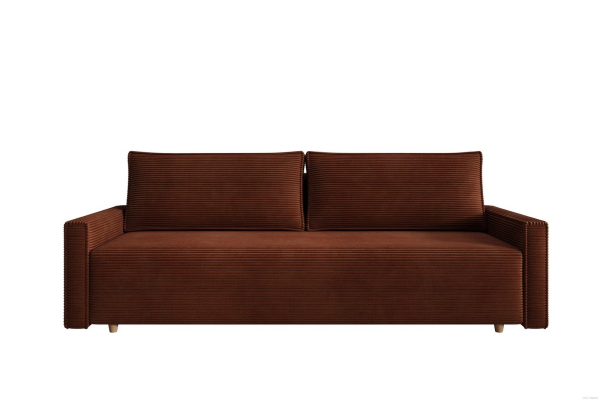 Sofa bordowa z funkcją spania Veluto