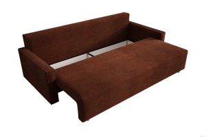 Sofa bordowa z funkcją spania Veluto