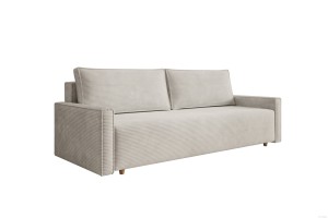 Sofa beżowa z funkcją spania Veluto