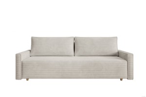 Sofa beżowa z funkcją spania Veluto