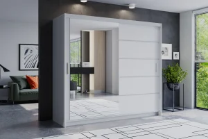 Szafa przesuwna z lustrem LANO I Meble do sypialni