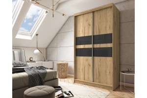 Dwudrzwiowa szafa przesuwna PORTO 120