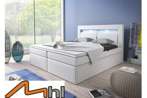 180x200 Duże łóżko kontynentalne   ekoskóra