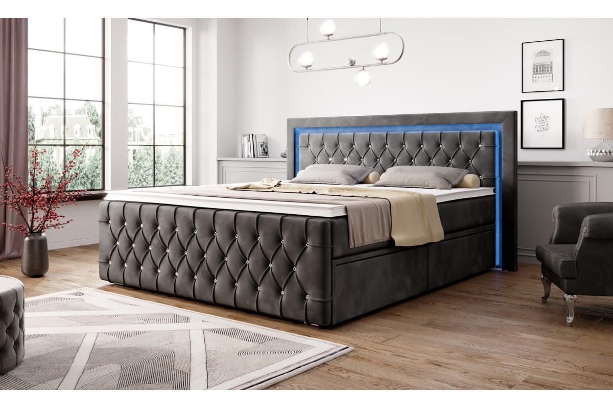 Łóżko kontynentalne 180x200 do sypialni