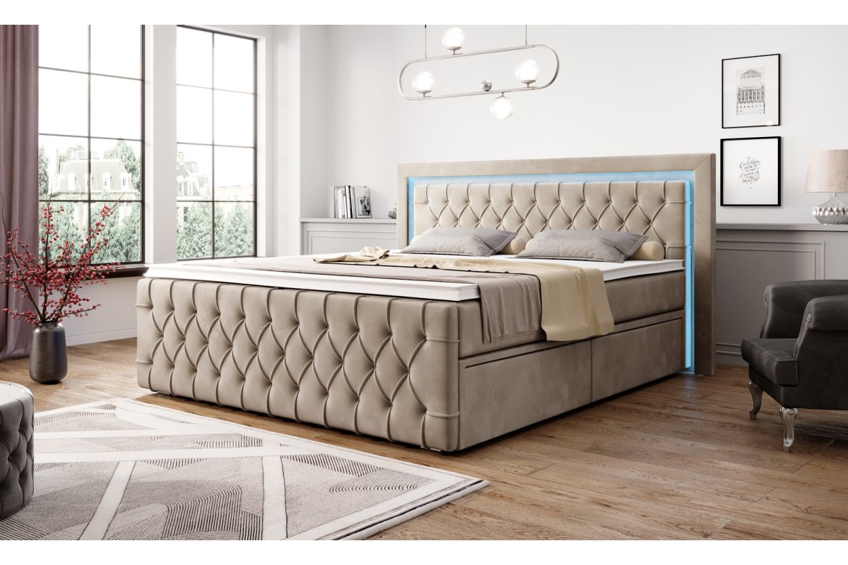 Łóżko kontynentalne 160x200 arosa