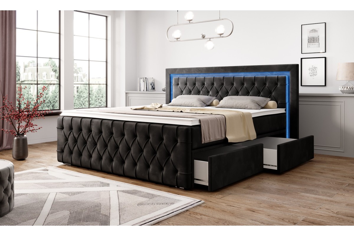 Producent łóżek kontynentalnych 160x200 do sypialni