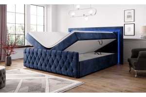 Producent łóżek kontynentalnych 180x200 z pojemnikiem