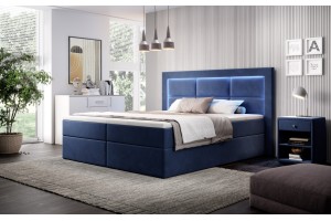 Łóżko kontynentalne 160x200 z materacem