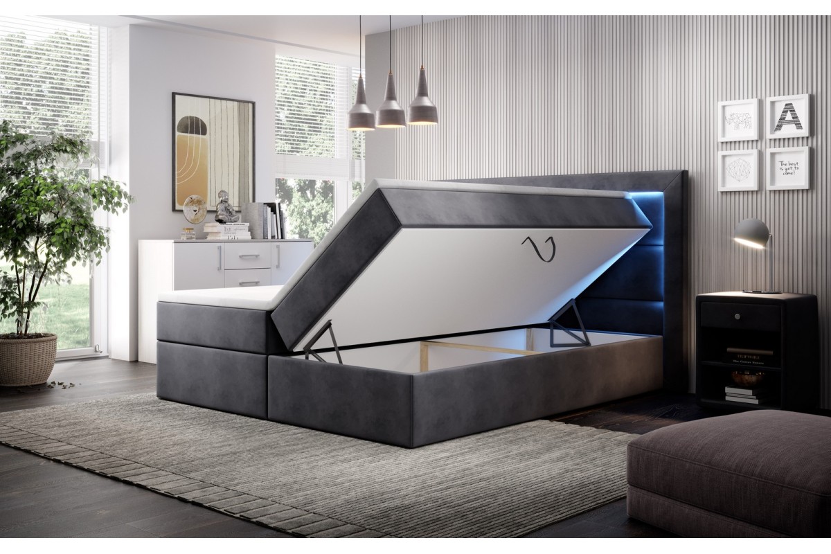 Producent łóżek kontynentalnych 180x200 do sypialni