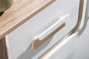 Komoda z szybą LILLY