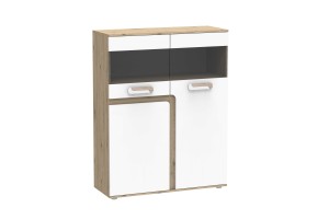 Komoda z szybą LILLY