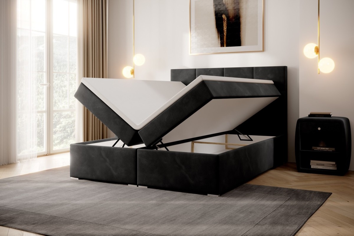 Łóżko kontynentalne 140x200 malaga producent