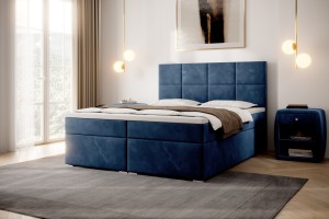 Łóżko kontynentalne malaga 140x200 w wielu kolorach