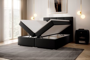 Producent łóżek kontynentalnych 180x200 malaga do sypialni