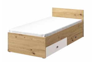 Łóżko 90x200 z szufladami ONYX1177