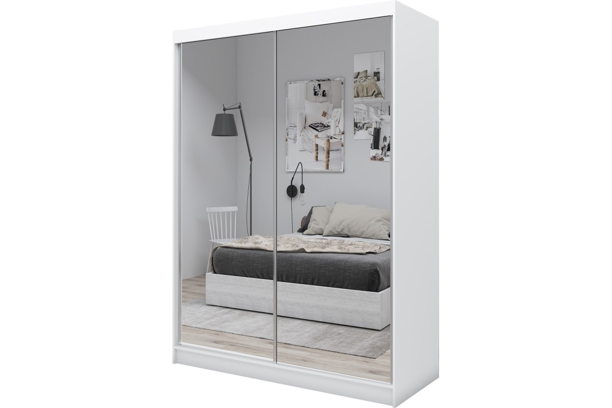 Szafa przesuwna BALDER 160 z lustrem